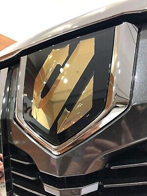 2018 2019 2020 TOYOTA ALPHARD 30 FRONT GRILLE TYPE GOLD EMBLEM PLATE GENUINE JDM - Image 2