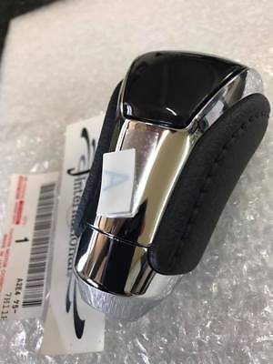 2013 2014 2015 2016 TOYOTA HARRIER GENUINE WOOD STYLE SHIFT GEAR KNOB LEATHER GR - Image 6
