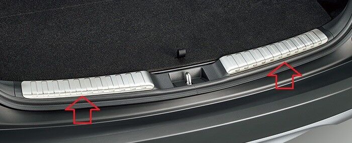 2018 2019 2020 HONDA CR-V CRV RW1 RW2 GENUINE REAR DOOR PLATE SILL STAINLESS JDM