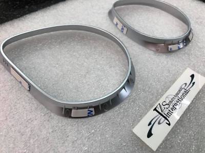 2017 2018 2019 2020 TOYOTA CHR CH-R HYBRID CUP HOLDER RING SATIN SILVER for RHD - Image 5