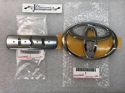 2004 2005 2006 2007 SCION xA TOYOTA ist EMBLEM REAR SET NCP60 JP GENUINE JAPAN - Image 2