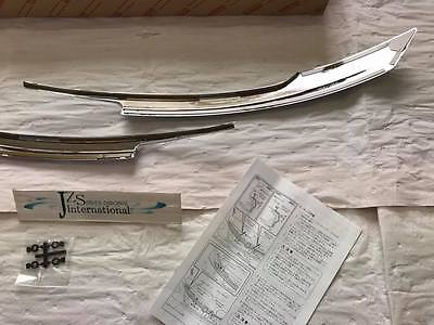 2015 2016 2017 TOYOTA PRIUS ZVW50 GENUINE FRONT GRILLE GARNISH CHROME ABS JAPAN - Image 12