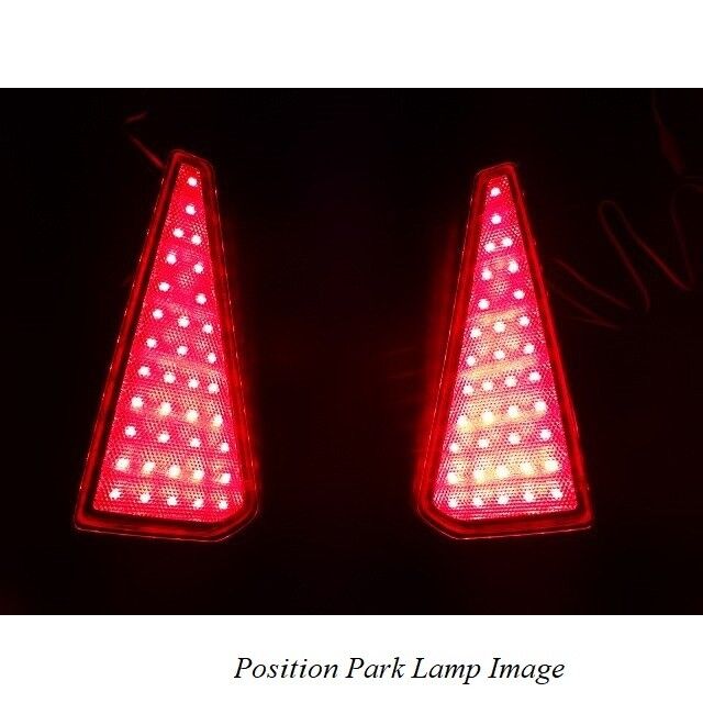 2017 2018 2019 2020 TOYOTA VOXY JAPAN RHD ZS REAR BUMPER LED REFLECTOR LAMP RED