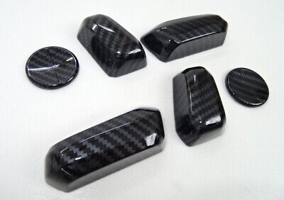 2018 2019 2020 LEXUS ES250 ES350 ES300h POWER SEAT SWITCH CARBON LOOK COVER - Image 2