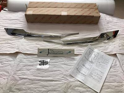 2015 2016 2017 TOYOTA PRIUS ZVW50 GENUINE FRONT GRILLE GARNISH CHROME ABS JAPAN - Image 3