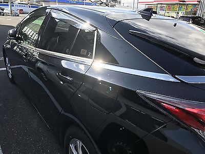 2015 2016 2017 TOYOTA PRIUS ZVW50 GENUINE DOOR SIDE WINDOW TRIM CHROME MOULDING - Image 5