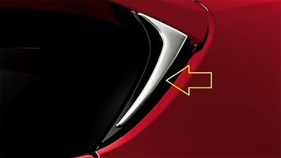 2018 2019 2020 TOYOTA COROLLA SPORT GENUINE BACK DOOR SIDE CHROME GARNISH TRIM