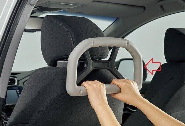 2018 2019 2020 HONDA CR-V CRV RW1 RW2 GENUINE HEADREST SEAT ASSIST GRIP LH JAPAN