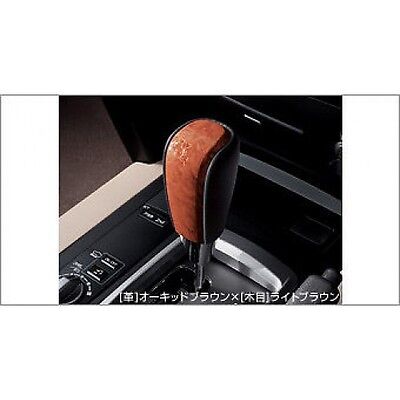 2012 2013 2014 TOYOTA LANDCRUISER 200 AFTER GENUINE WOOD TASTE SHIFT KNOB JDM