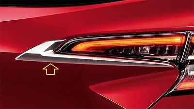 2018 2019 2020 TOYOTA COROLLA SPORT HATCHBACK GENUINE BACK DOOR CHROME GARNISH