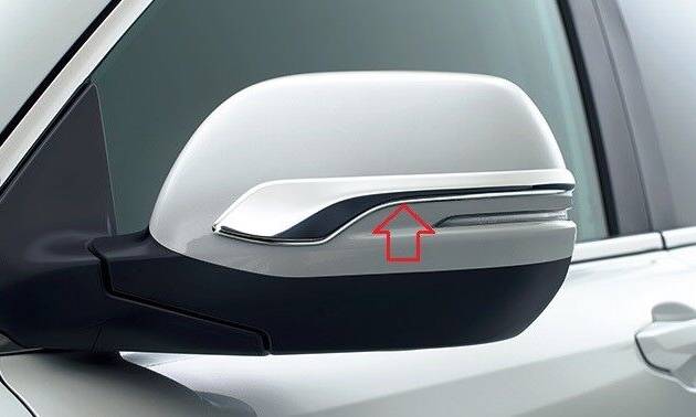 2018 2019 2020 HONDA CR-V CRV RW1 RW2 GENUINE FRONT DOOR MIRROR GARNISH CHROME
