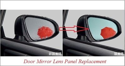 2018 2019 2020 TOYOTA COROLLA SPORT HYBRID GENUINE DOOR MIRROR BLUE LENS PANEL