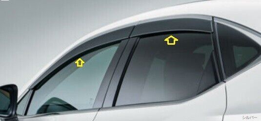 2022 2023 LEXUS NX250 NX350 NX350h NX450h+ FRONT REAR DOOR WINDOW VISOR SILVER