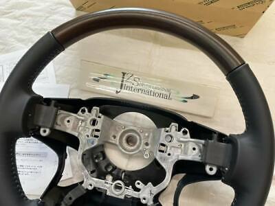 2015 2016 2017 2018 TOYOTA JAPAN LAND CRUISER 202 GENUINE WOOD STEERING WHEEL - Image 6