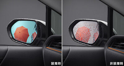 2015 2016 2017 TOYOTA SIENTA RHD JAPAN GENUINE RAIN CLEARING BLUE MIRROR LENS