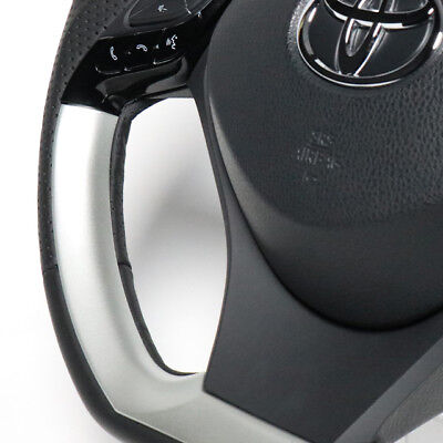2017 2018 2019 2020 TOYOTA CHR CH-R HYBRID JAPAN JDM SILVER PLATE SPORT STEERING - Image 3