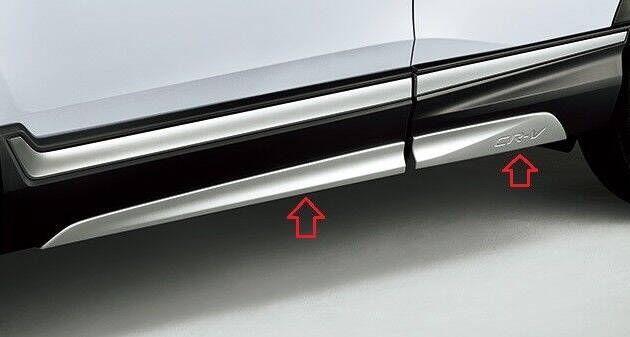 2018 2019 2020 HONDA CR-V CRV RW1 RW2 GENUINE FRONT REAR DOOR SILVER GARNISH JDM
