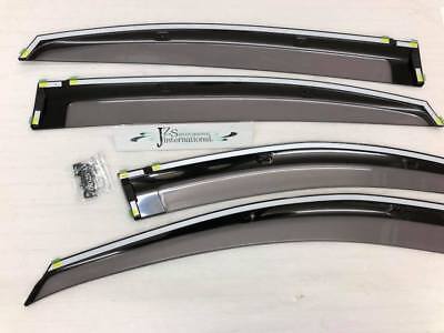 2013 2014 2015 TOYOTA HARRIER GENUINE WINDOW WIDE SIDE DOOR VISOR VISORS JDM VIP - Image 7