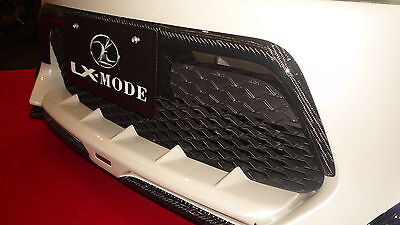 2012 2013 2014 TOYOTA 86 ZN6 SCION FR-S FRONT BUMPER CARBON + FRP GARNISH LX JDM - Image 3