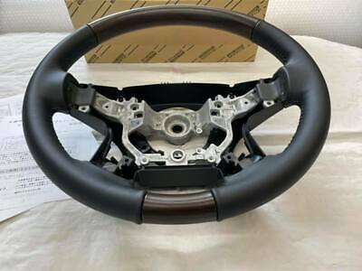 2015 2016 2017 2018 TOYOTA JAPAN LAND CRUISER 202 GENUINE WOOD STEERING WHEEL - Image 5