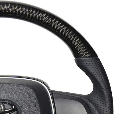 2018 2019 2020 TOYOTA COROLLA SPORT HATCHBACK CARBON BLACK SPORT STEERING WHEEL - Image 2