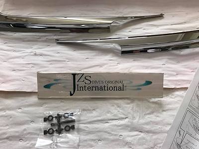 2015 2016 2017 TOYOTA PRIUS ZVW50 GENUINE FRONT GRILLE GARNISH CHROME ABS JAPAN - Image 4