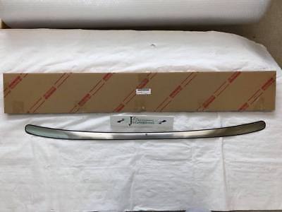 2015 2016 2017 TOYOTA SIENTA RHD JAPAN GENUINE REAR BUMPER STEP GUARD STAINLESS - Image 2