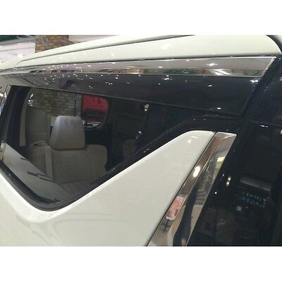 2015 2016 2017 TOYOTA VELLFIRE 30 RHD DOOR WINDOW VISORS VISOR SET GENUINE - Image 4