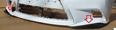 2013 2014 LEXUS IS250 IS350 IS300h F-SPORT CARBON FRONT BUMPER LIP SPOILER JAPAN - Image 2