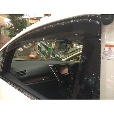 2015 2016 2017 TOYOTA VELLFIRE 30 RHD DOOR WINDOW VISORS VISOR SET GENUINE - Image 3