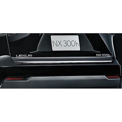 2014 2015 2016 LEXUS JAPAN NX200t NX300h GENUINE CHROME BACK DOOR MOULDING TRIM