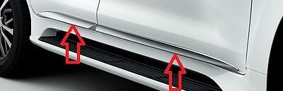 2015 2016 2017 2018 LEXUS LX570 JAPAN GENUINE DOOR SIDE CHROME MOULDIG TRIM JDM