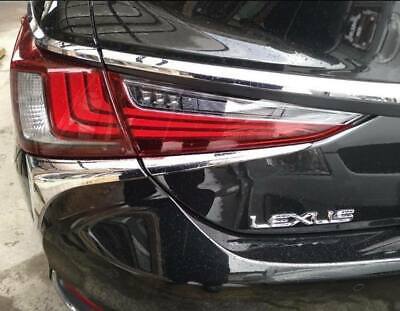2018 2019 2020 LEXUS ES250 ES350 ES300h GENUINE CHROME TAIL LAMP UNDER GARNISH - Image 4