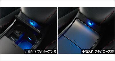 2017 2018 2019 TOYOTA HARRIER TURBO GR GENUINE CENTER ARM CONSOLE LED BLUE LAMP