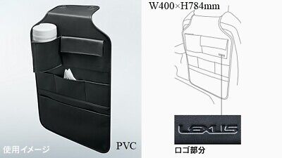 2018 2019 2020 LEXUS ES250 ES350 ES300h GENUINE SEAT BACK STRAGE ORGANIZE POCKET - Image 2