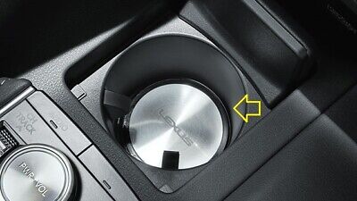 2017 2018 2019 2020 LEXUS LC500 LC500h GENUINE DRINK CUP HOLDER PLATE TRAY MAT