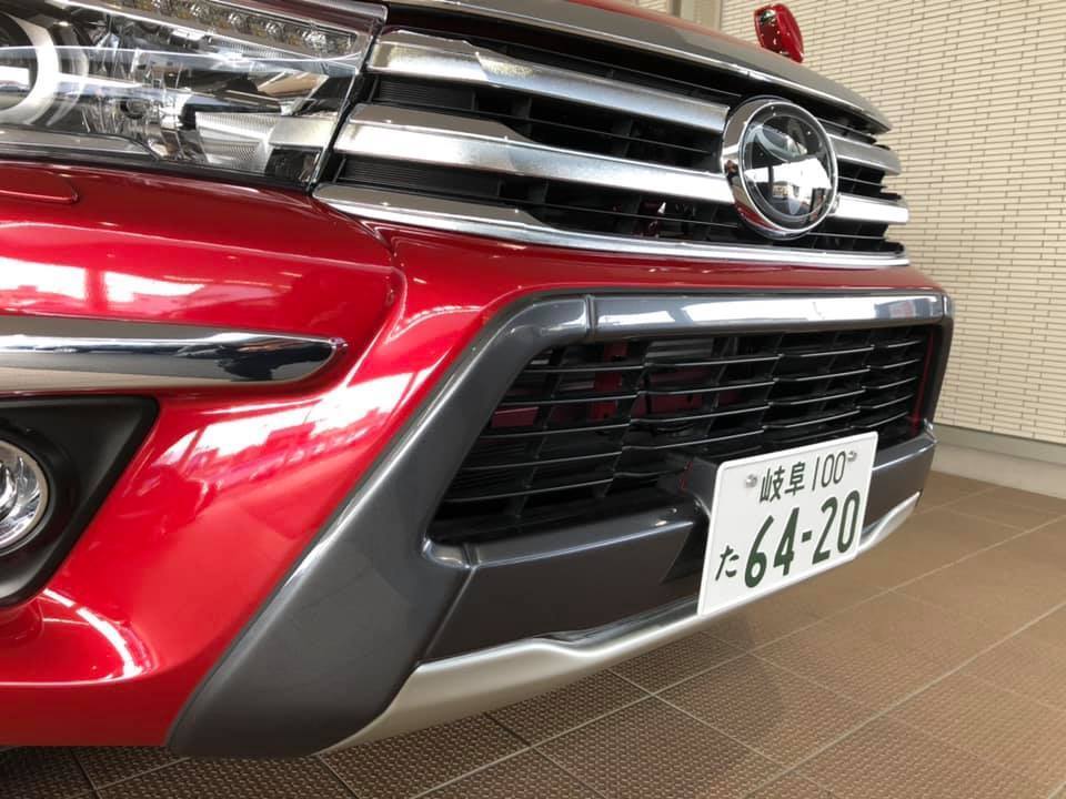 2018 2019 2020 TOYOTA HILUX 125 JDM GENUINE FRONT BUMPER PROTECTOR SKID PAINTED
