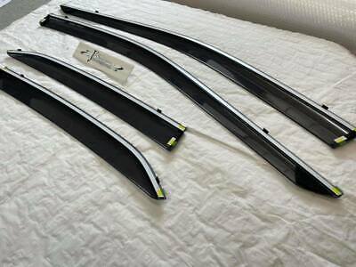 2018 2019 2020 2021 TOYOTA CAMRY 70 GENUINE WINDOW SIDE VISOR ALL BLACK TYPE JDM - Image 12