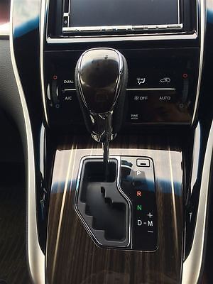 2013 2014 2015 2016 TOYOTA HARRIER GENUINE WOOD STYLE SHIFT GEAR KNOB LEATHER GR - Image 2