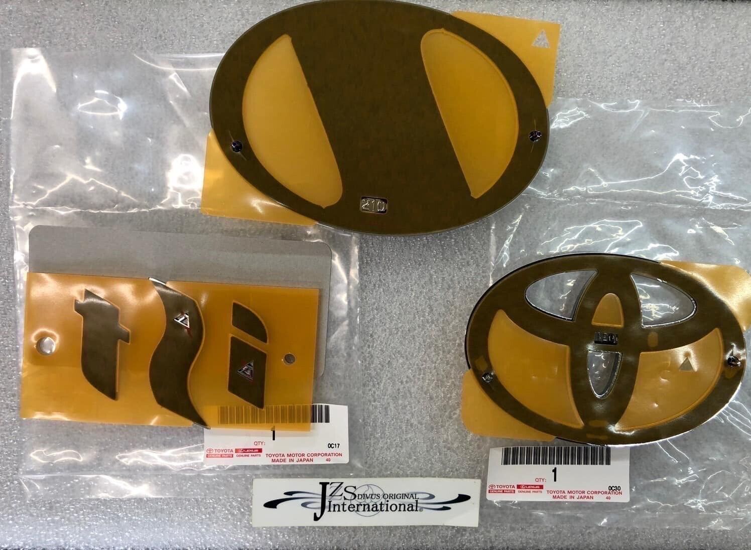 2008 2009 2010 2011 2012 TOYOTA IST SCION xD VIP JAPAN EMBLEM SET NCP110 JAPAN - Image 5