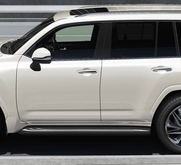 2022 2023 LEXUS LX600 LX500d MODELLISTA JAPAN SIDESTEP STAINLESS METAL PLATE