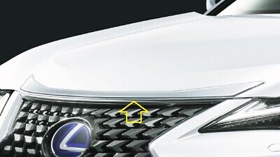 2018 2019 2020 LEXUS UX200 UX250h GENUINE FRONT HOOD CHROME GARNISH ABS TRIM