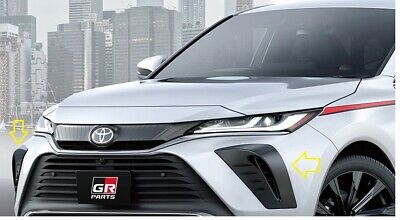 2020 2021 2022 TOYOTA HARRIER VENZA GENUINE FRONT BUMPER GARNISH TRIM GR JDM