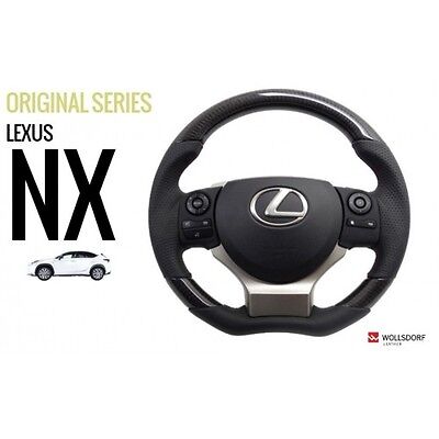 2014 2015 2016 LEXUS JAPAN NX200t NX300h BLACK CARBON SPORT GRIP STEERING WHEEL