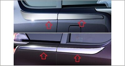 2018 2019 2020 TOYOTA VELLFIRE 30 RHD DOOR UPPER SIDE CHROME GARNISH SET GENUINE