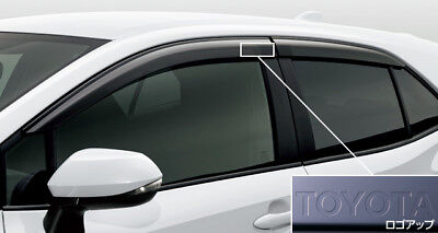 2018 2019 2020 TOYOTA COROLLA SPORT HATCHBACK GENUINE WINDOW SIDE VISOR JAPAN